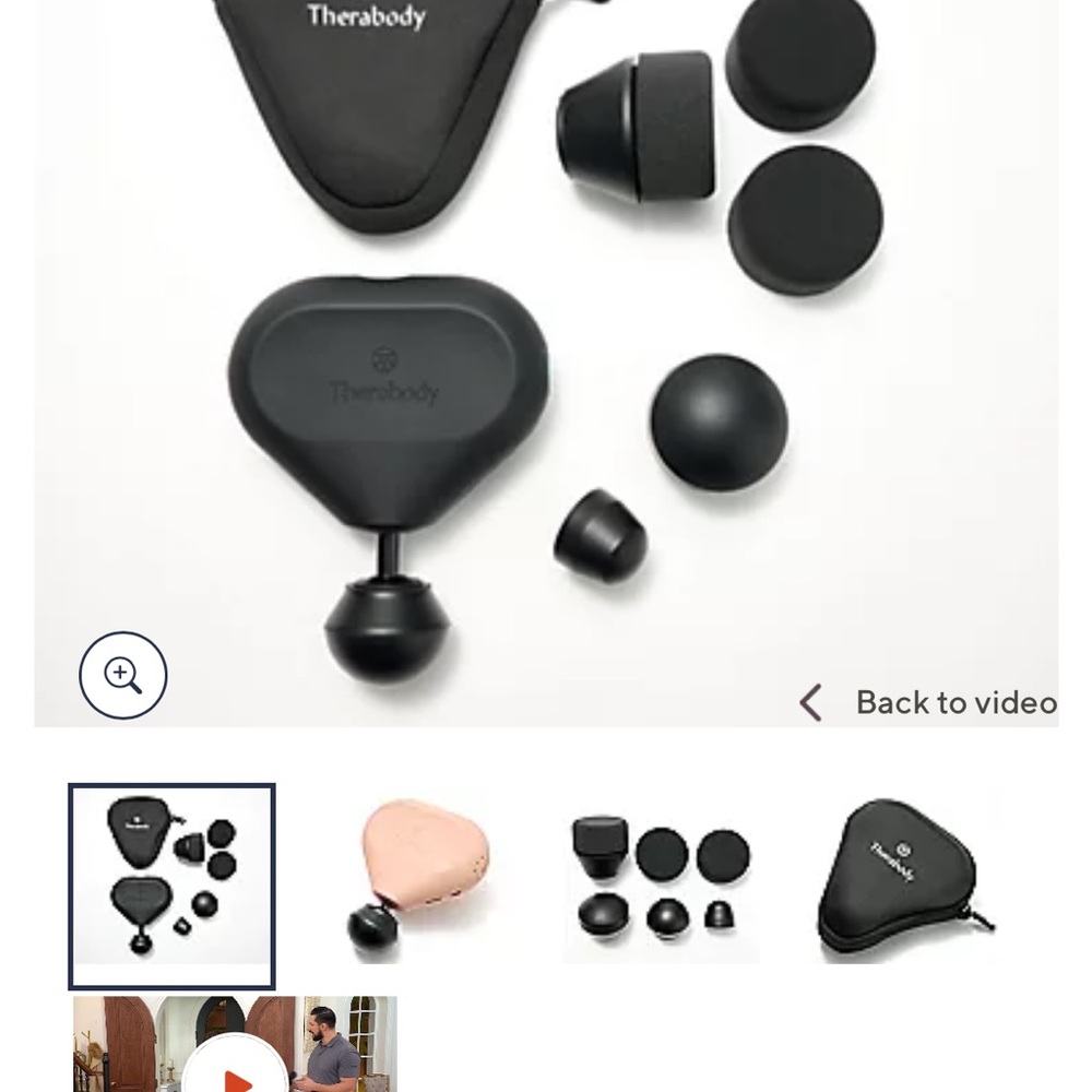 Therabody Black Massage Device
Brand new unopened